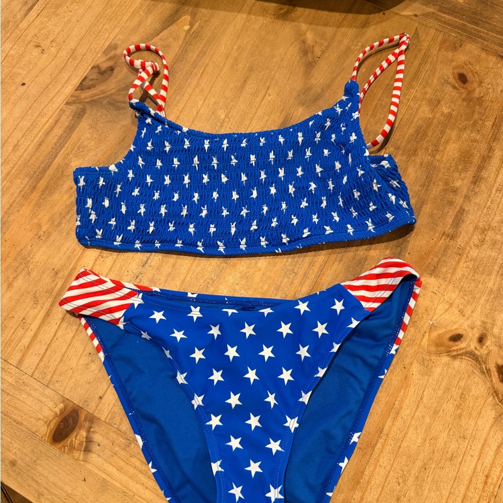 American flag bikini